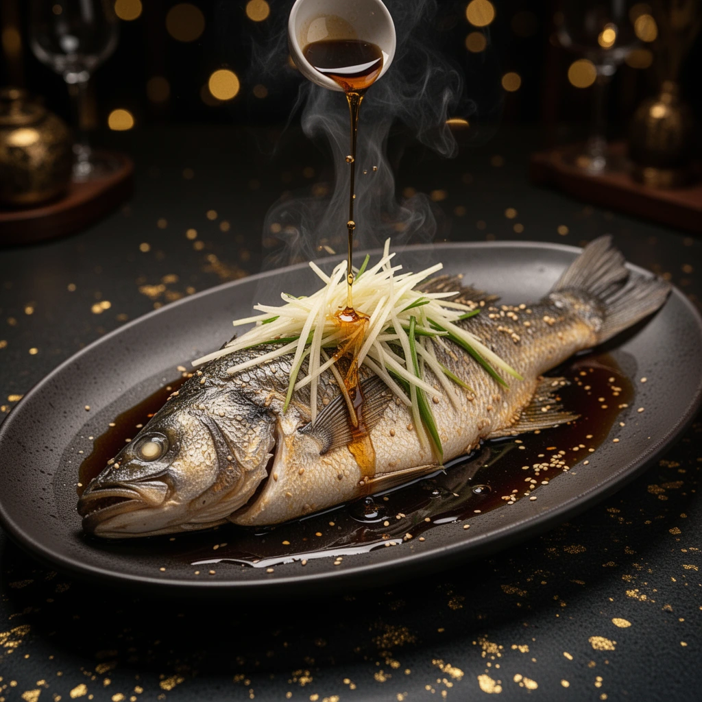 Poisson Vapeur au Gingembre